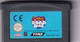 The Simpsons Road Rage - GameBoy Advance spil (B Grade) (Genbrug)